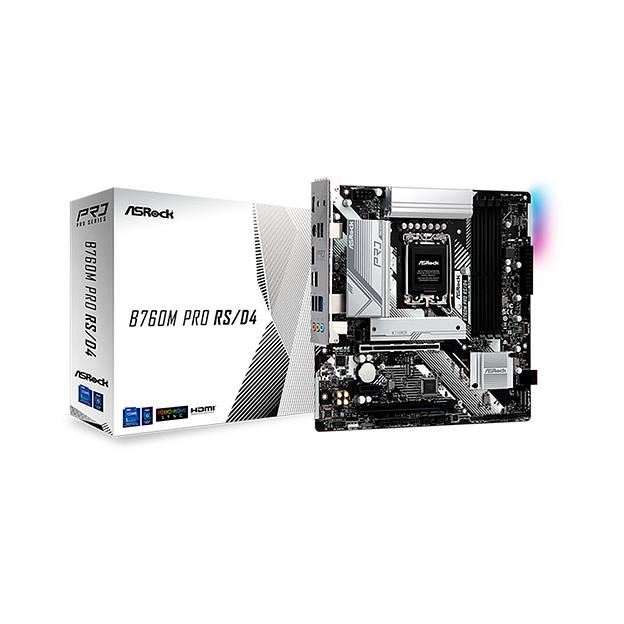 Материнская плата ASRock B760M PRO RS/D4 фото 1