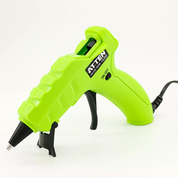 Клеевой пистолет JQ-050 50 Вт, 180?, 7мм стержни Клеевой пистолет ATTEN JQ-050 предназначен для работы склеивания объектов с использованием клеевых стержней 7 мм.
Мощность - 50 Вт.
Температура - до 180? фото 3