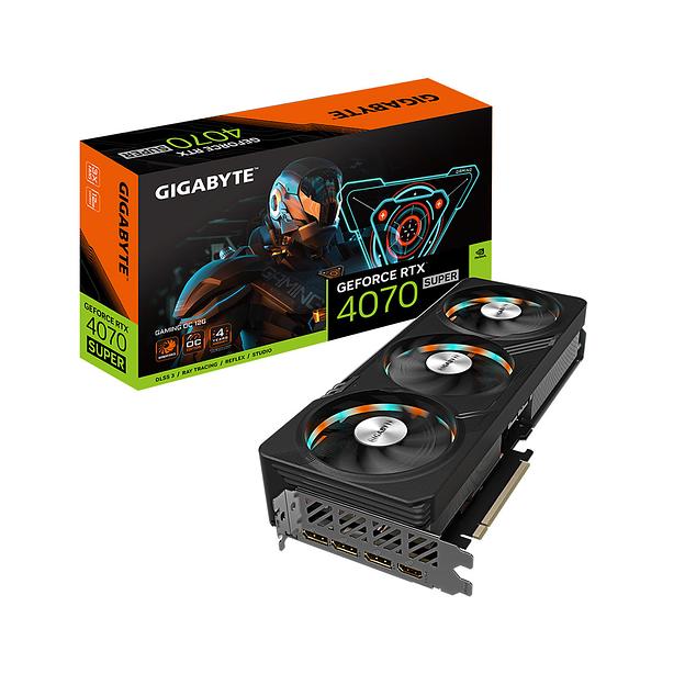 Видеокарта Gigabyte (GV-N407SGAMING OC-12GD) RTX4070 SUPER GAMING OC 12G фото 3