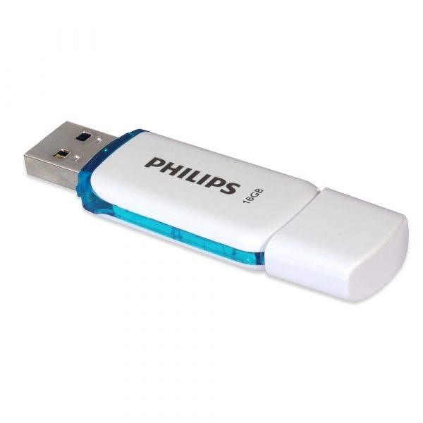 Флеш накопитель 16GB PHILIPS SNOW2.0 16GB, USB 2.0 фото 2