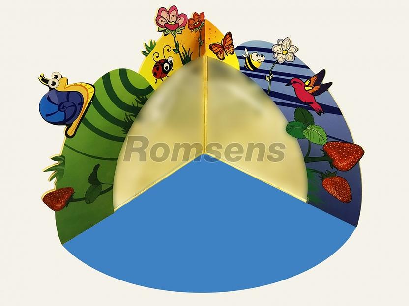 Декоративно-разививающая панель «Зеркальное королевство» ОПТ фото 1