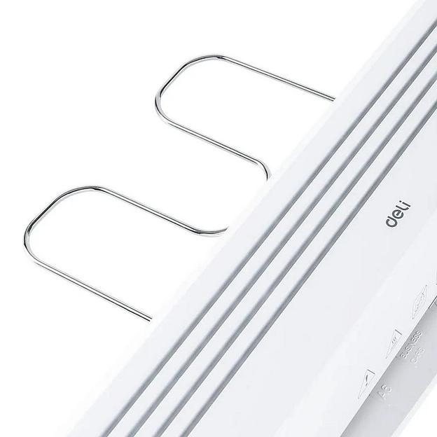 Ламинатор Deli E14378 A4 (80-125мкм) 32см/мин лам.фото реверс фото 4