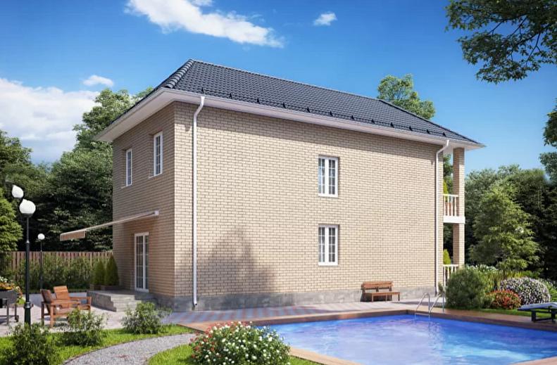 Проект дома 6,6Х12, малый эркер фото 1