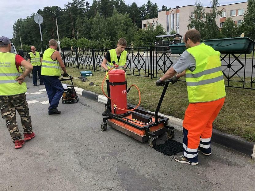 Инфракрасный нагреватель асфальта Ря-120 фото 7