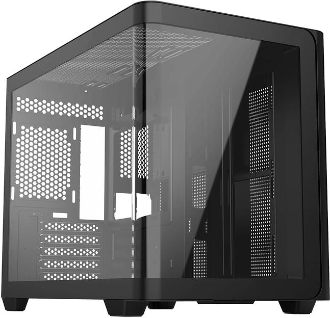 Корпус Bloody BD-CC112 черный без БП mATX 9x120mm 2xUSB3.0 audio bott PSU фото 2