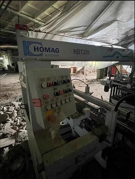 Сверлильно-присадочный станок Homag «NBT 200» фото 8