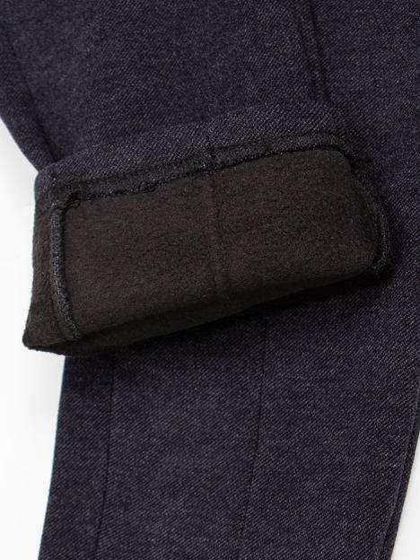 Брюки для девочки Соль&Перец серо-синий, арт.SP24115 ОПТ фото 4