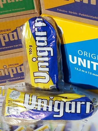 Лен сантехнический в полиэтиленовой упаковке 100 г Unigarn фото 1