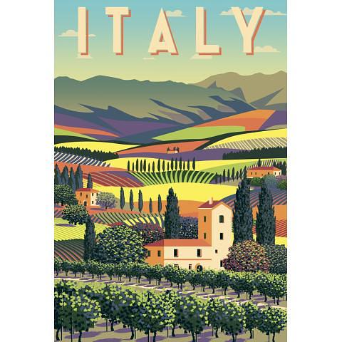 Пазл 1500 элементов Путешествие. Италия, ФРЕЯ PZL-1500/17 фото 1