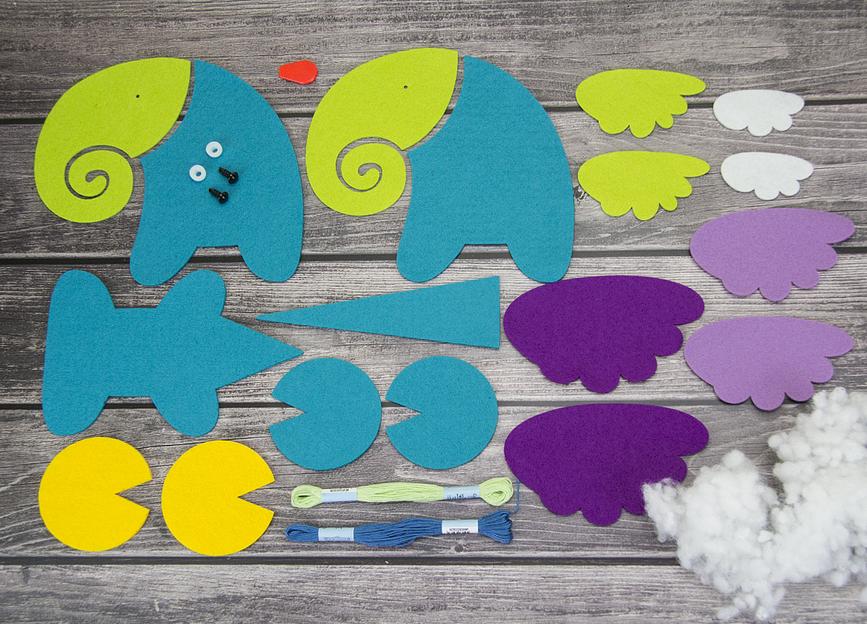 Набор для шитья «Мухослон», опт фото 2