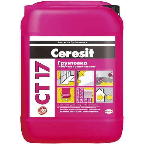 Грунтовка Ceresit CT17 10 л опт фото 1