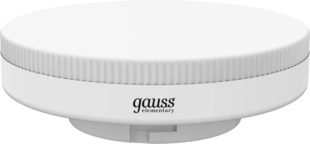 Лампа светодиодная Gauss Elementary 10Вт цок.:GX53 (упак.:10шт) (84820X) фото 1