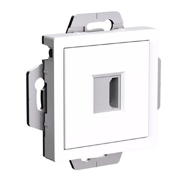 ATLASDESIGN РОЗЕТКА HDMI, механизм, БЕЛЫЙ фото 1