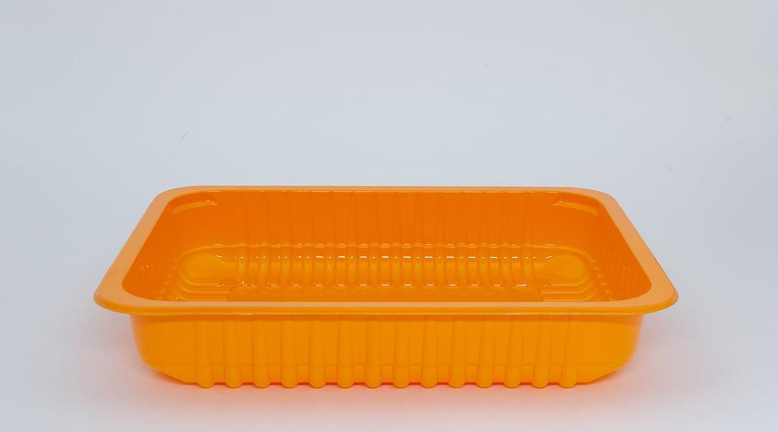 Лоток для пирожных Коррекс ЛБ15-40 прямоугольный ОПТ фото 1