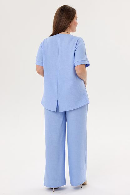 Туника женская  4129/13/Голубой  фото 4