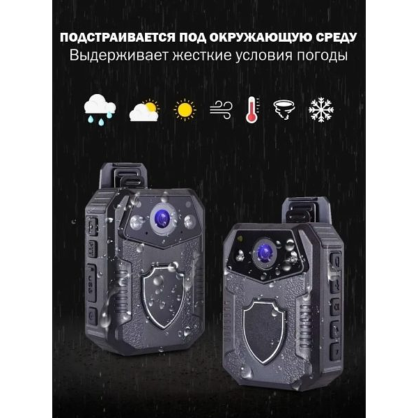 Персональный носимый видеорегистратор RIXET-RX10 фото 5