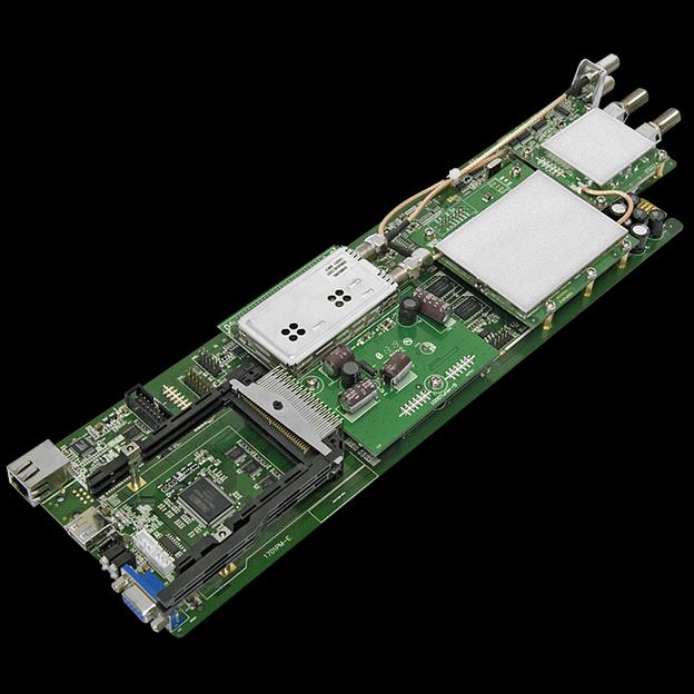 Модуль профессионального DVB-T2 приёмника и двойного аналогового модулятора PBI DMM-1701PM-04T2 фото 4