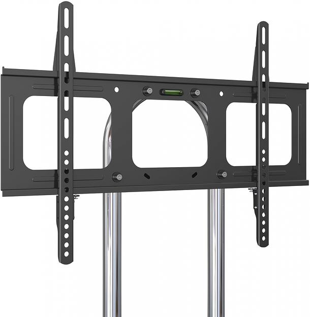 Стойка для телевизора Cactus CS-ST31, 37-75", напольный, мобильный, черный [cs-st31bk] фото 6