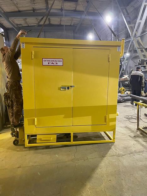 ГРПШ (газорегуляторный пункт шкафной) фото 5