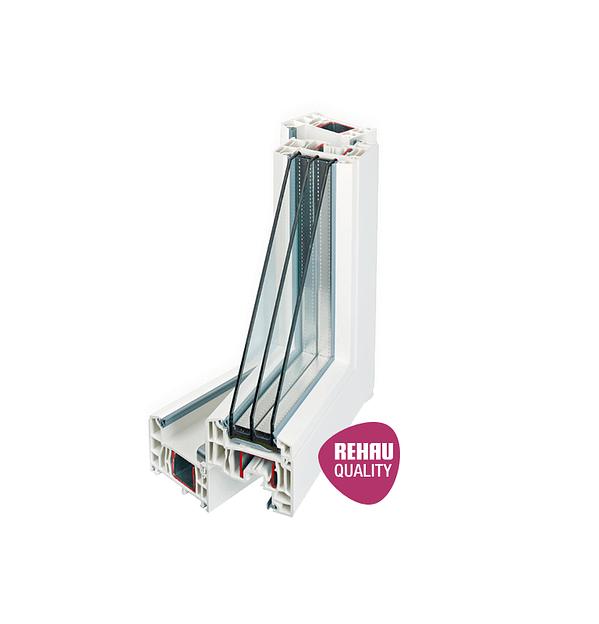Оконный профиль Rehau Intelio 80 мм. фото 1
