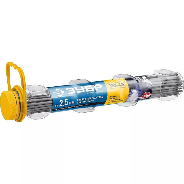 Электроды Зубр 40031-2.5 D2.5мм L350мм 1500гр фото 1