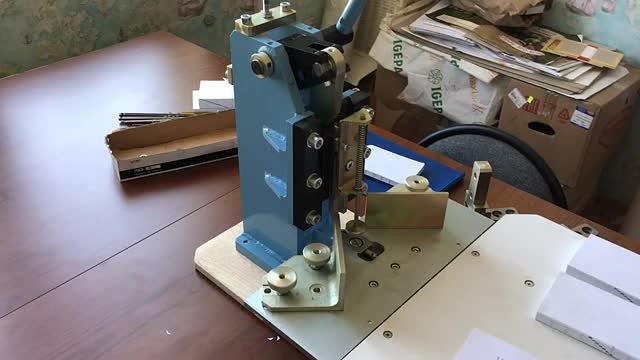 Обрезчик углов и кромок листовой продукции «Уникруг 45» фото 10