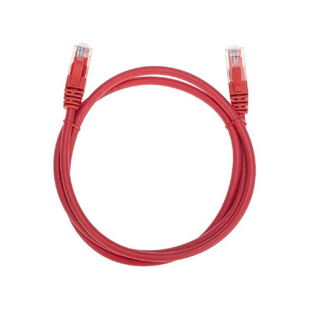 Rexant (02-0293-1) Патч-корд U/UTP, CAT 6, RJ45-RJ45, 26AWG, LSZH, красный, 1м фото 1