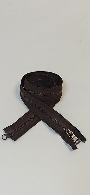 Молния трактор №5 100см 2зам. Коричневый фото 1