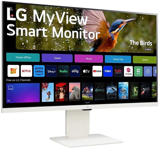 МОНИТОР 32" LG 32SR85U-W WHITE (IPS, 3840x2160, 5 ms, 178°/178°, 400 cd/m, 3000:1, +2хHDMI, +3xUSB Type-C, +MM, +WebCAM) фото 6