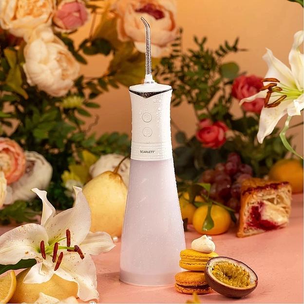 Ирригатор Scarlett SC-WF01 портатив. белый фото 3