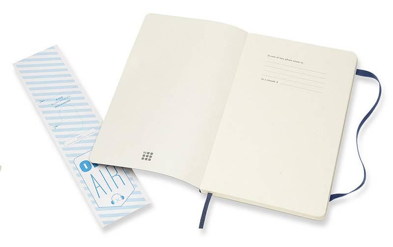 Блокнот Moleskine CLASSIC SOFT QP616B20 Large 130х210мм 192стр. линейка мягкая обложка синий сапфир фото 3