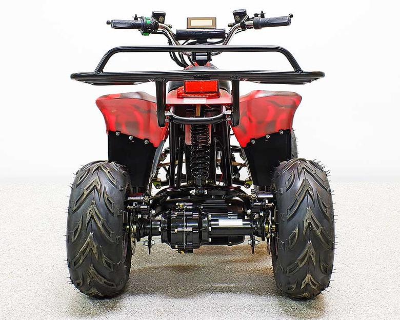 Квадроцикл GreenCamel Гоби K70 (36V 800W R7 Дифф) быстросъём, армейский красный фото 3