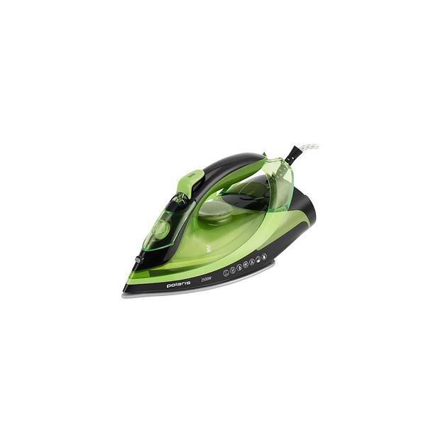 Утюг Polaris PIR 2550AK 3m, 2500Вт, зеленый/черный фото 1