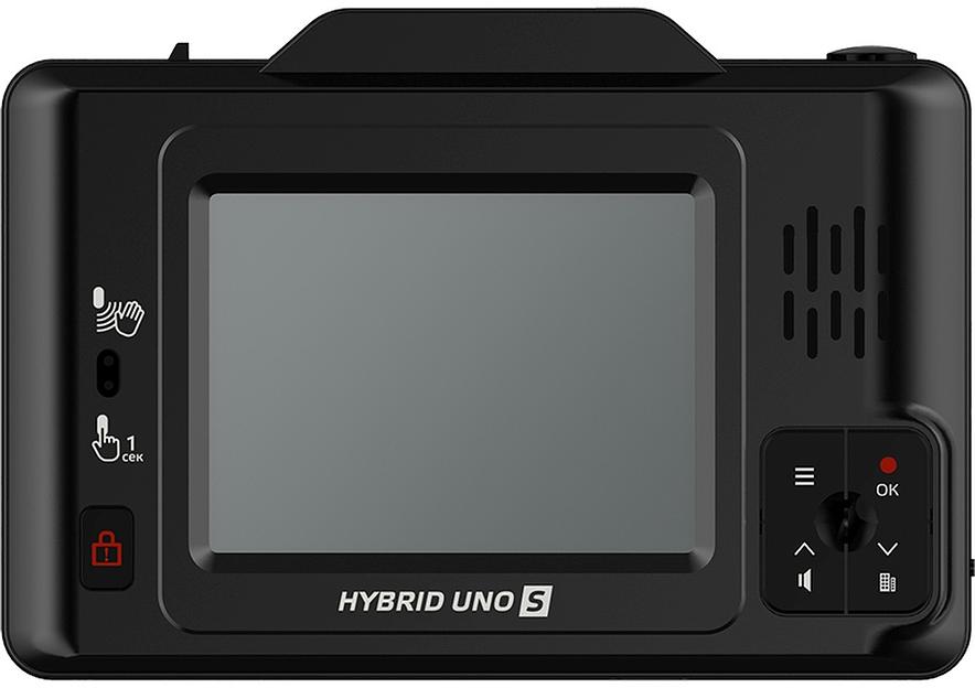 Видеорегистратор с радар-детектором Silverstone F1 HYBRID UNO S GPS черный фото 3