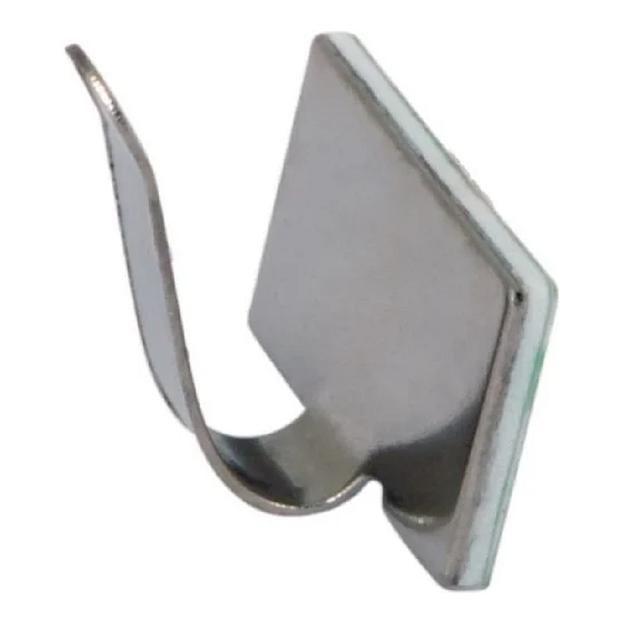 Rexant (07-2420) Площадка самоклеящаяся металлическая с клипсой 20х10 мм (100 шт/уп) фото 1