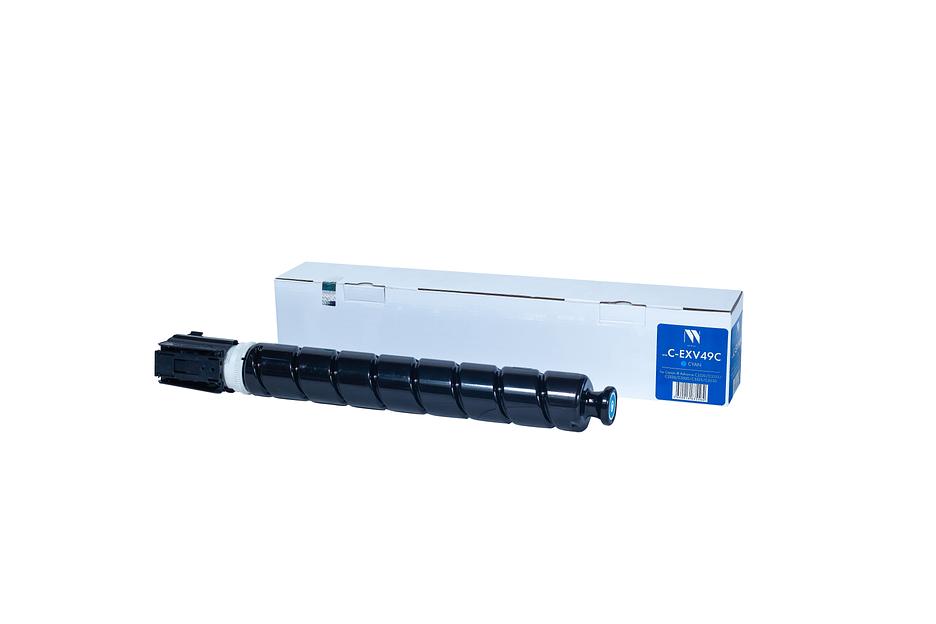 NVPrint C-EXV49C Картридж для Canon iR ADV C3320/3320i/3325i/3330i/3530i/3525i/3520i (19000k), Cyan (восстан.) фото 1