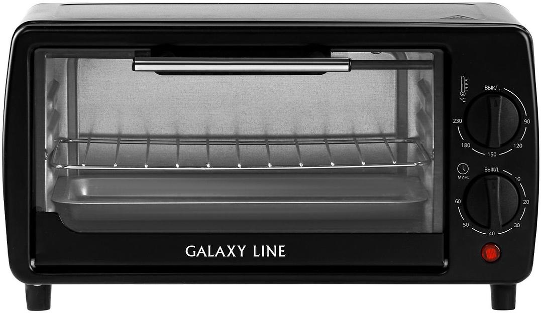 Мини-печь Galaxy Line GL 2625 8л. 1000Вт черный фото 3