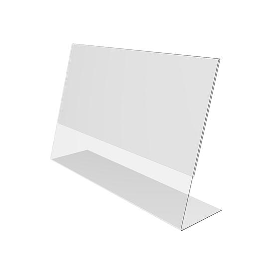 Ценникодержатель L-образный P-PRICER 40х30 горизонтальный фото 1