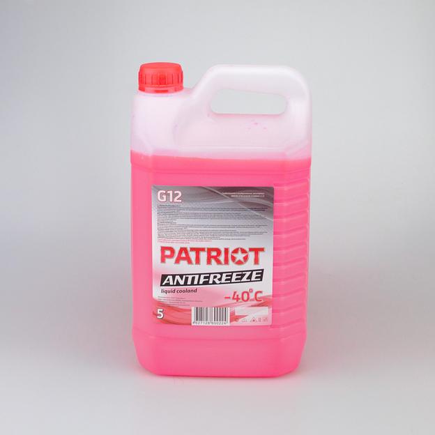 PATRIOT Антифриз G12 красный 5 кг фото 1