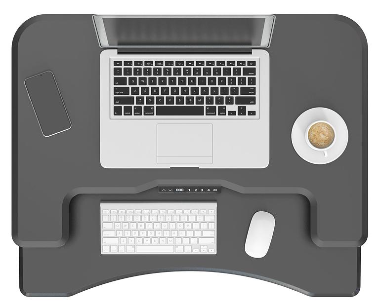 Стол для ноутбука Cactus VM-FDE103 столешница МДФ черный 91.5x56x123см (CS-FDE103BBK) фото 7