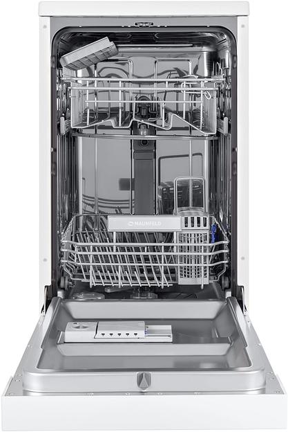 Посудомоечная машина Maunfeld MWF08S белый (узкая) фото 3