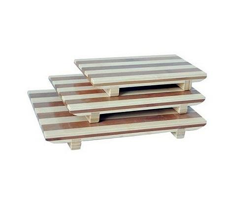 Доска (гета) для суши 21*12*3 см. Бамбук /1/ фото 1