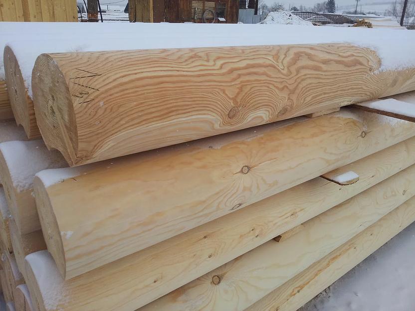 Оцилиндрованное бревно ОПТ фото 7