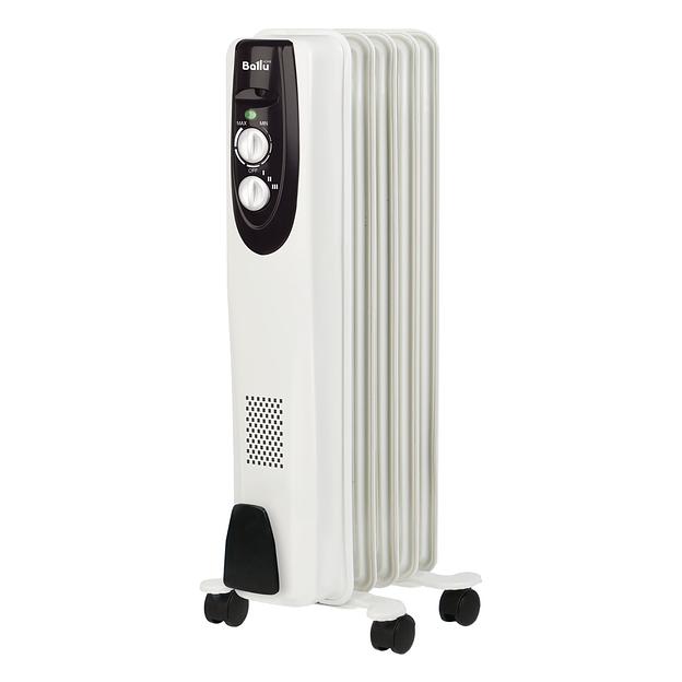 Масляный обогреватель Ballu Classic BOH/CL-05WRN 1000Вт белый фото 1