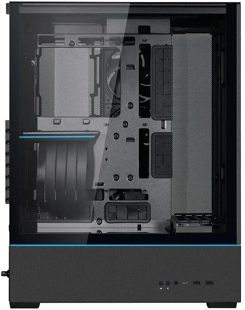 Корпус Lian-Li SUP01X черный без БП ATX 10x120mm 3x140mm 2xUSB3.0 audio bott PSU фото 3