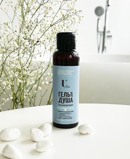 Гель для душа увлажняющий U feel, 100 мл, опт фото 1
