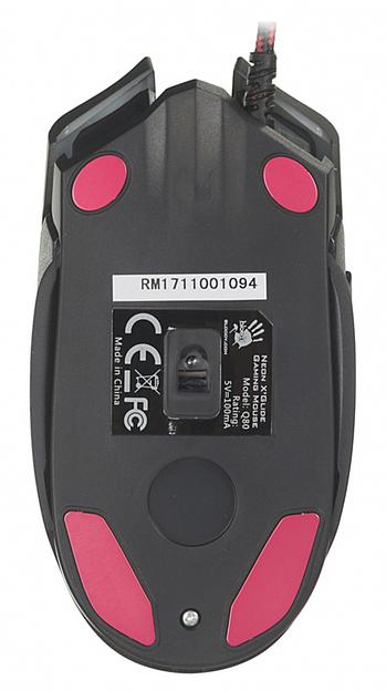 Мышь A4Tech Bloody Q80 черный оптическая (3200dpi) USB3.0 (8but) фото 3
