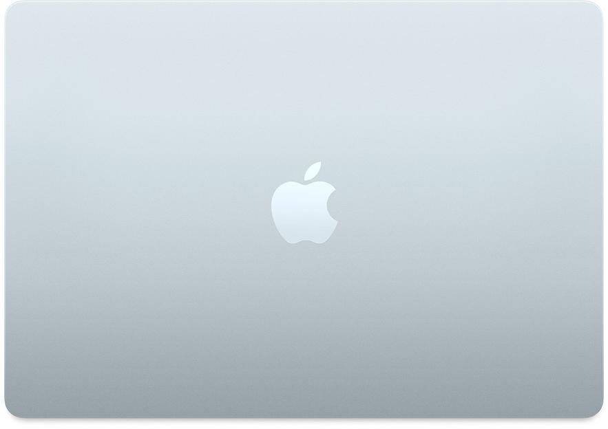 Ноутбук Apple MacBook Air A3241 M4 10 core 16Gb SSD512Gb/10 core GPU 15.3" Liquid Retina (2880x1864) macOS lt.blue WiFi BT Cam (MC7C4HN/A) фото 5