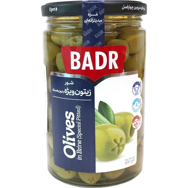 Оливки с косточкой в рассоле (Супер Спешл) BADR 650 г ОПТ фото 1