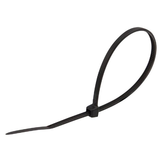 Rexant (07-0601-9) Стяжка кабельная нейлоновая 600x7,6мм, черная (100 шт/уп) фото 1